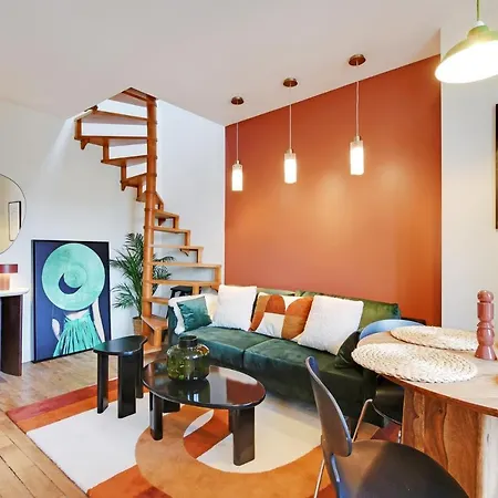 Luxury Duplex By Les Maisons De Charloc Homes Boulogne-Billancourt Exterior foto